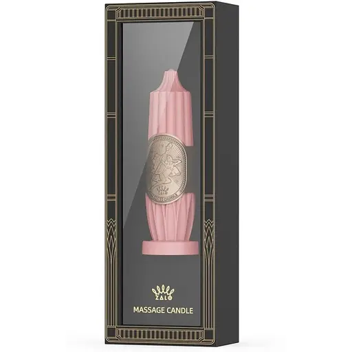 Розкішна масажна свічка Zalo Massage Candle Pink - фото 2