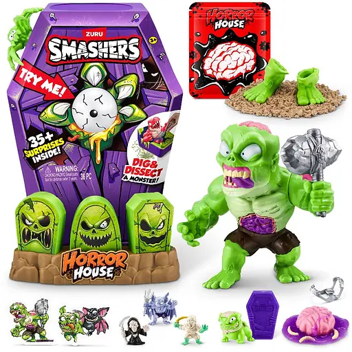 Игрушка Smashers Большой Дом Ужасов Зомби в наборе с аксессуарами (74124B) - фото 5