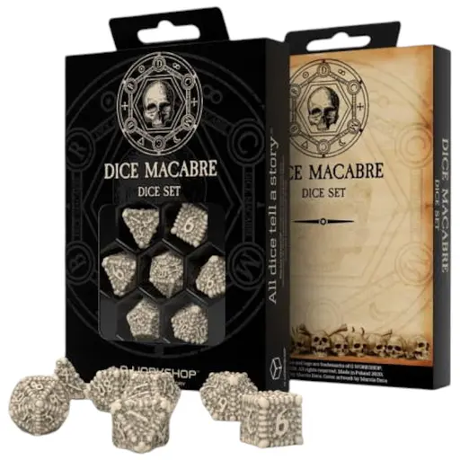 Набір кубиків Dice Macabre Set , 7 шт. (SDMR01)