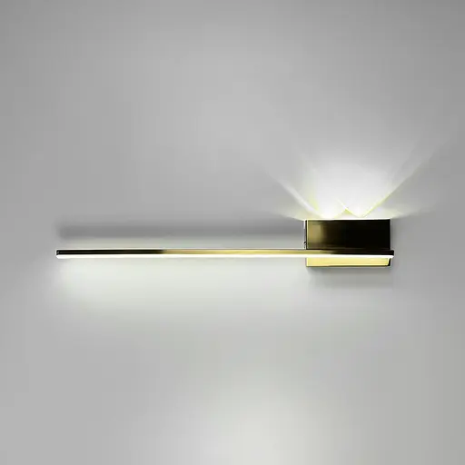 Бра у латунному корпусі із лінзами по правій стороні 60 см Арт. WJ 011/600 L AB Line F - фото 4