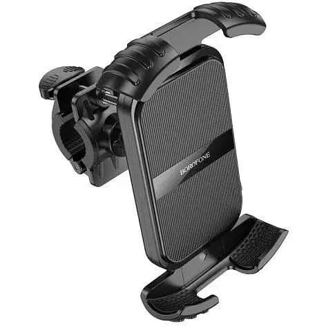 Вело/мото держатель Borofone BH105 Crown bicycle motorcycle universal holder черный - фото 1