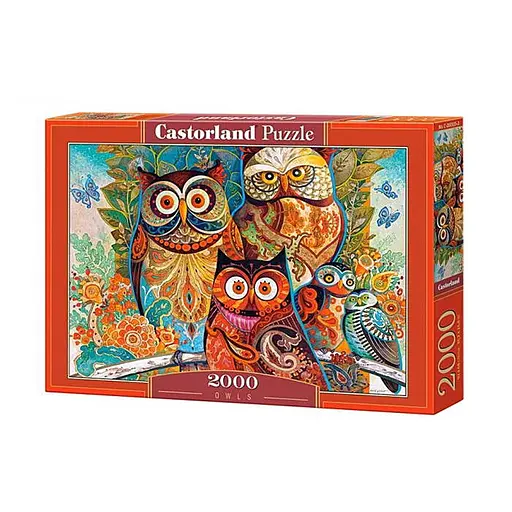 Пазл Castorland Совы 2000 эл. (C-200535) - фото 1