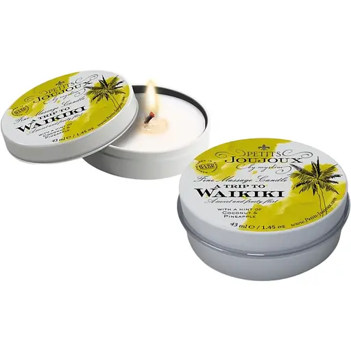 Масажна свічка Petits Joujoux A Trip To Waikiki, 43 мл