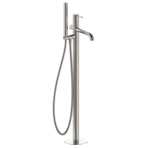 Змішувач для ванни напольний Imprese Brenta ZMK081906060 нікель - фото 1