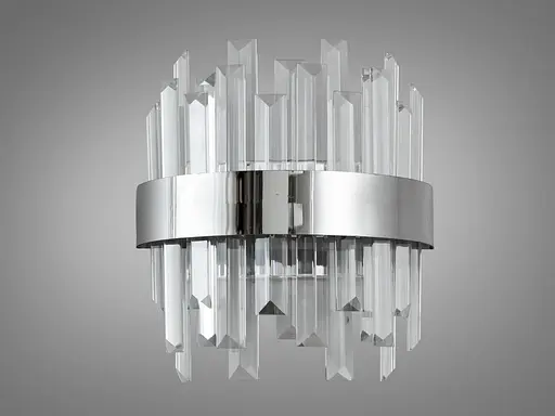 Настінний світильник нічник, 18 Вт, хром - фото 4