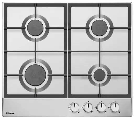 Комплект Hansa духовка электрическая + поверхность газовая черный+нержавеющая сталь - фото 3