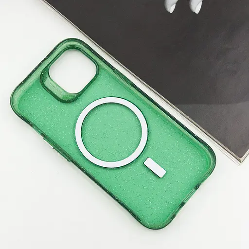 Чохол Epik TPU Radiance with MagSafe для Apple iPhone 13, 6.1 Green - фото 4