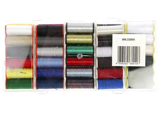 Набор ниток для шитья Crelando разноцветный 60 шт - фото 2