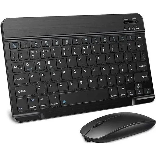 Беспроводной комплект (клавиатура/англ+мышка) UKC BT Combo (Android/Windows/iOS) Черный
