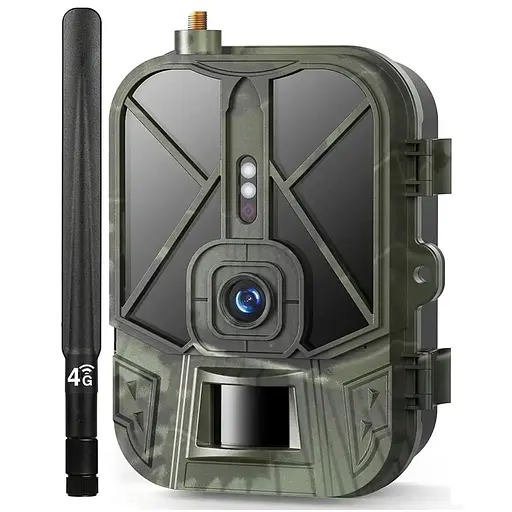 Фотоловушка 4G камера для охоты с аккумулятором 8000 мАч Suntek HC-940Pro, передача 4К видео на смартфон (100968)