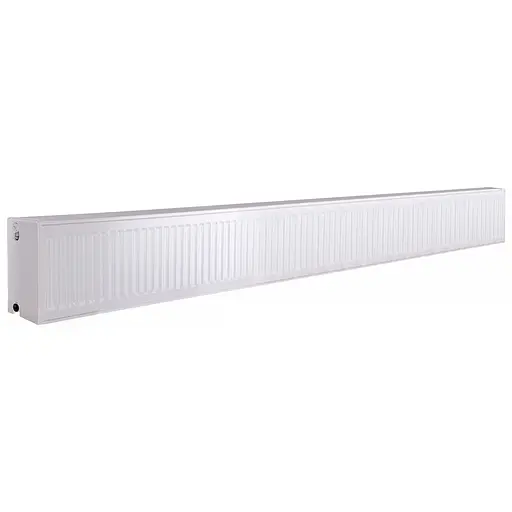 Радіатор сталевий панельний Kalite 33 низ/справа 300x2600 (без INNER) 000015107, Білий - фото 1