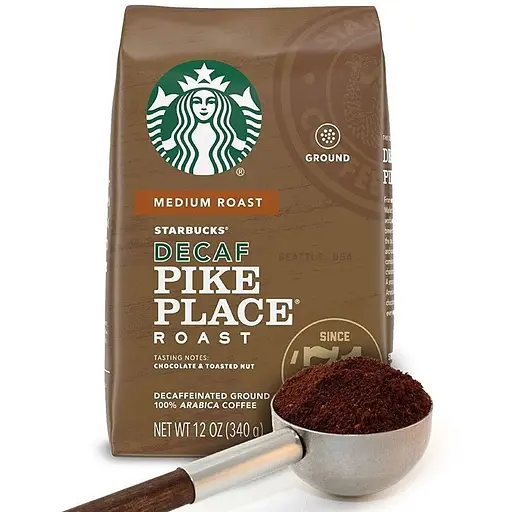 Кофе молотый Starbucks DeCAF Pike Place 340 г - фото 1
