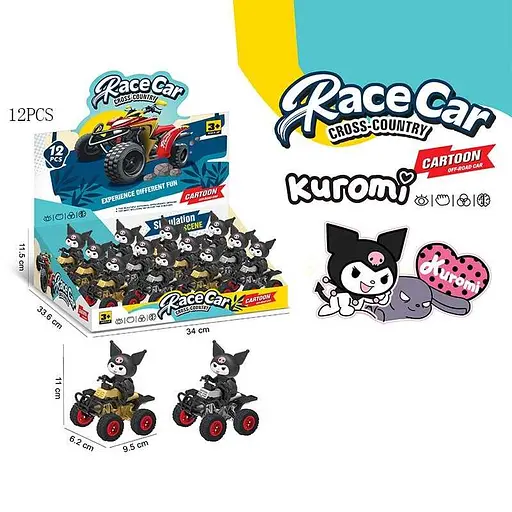 Машинка, 111-433K, инерция, прорезиненные колеса, подвижные детали