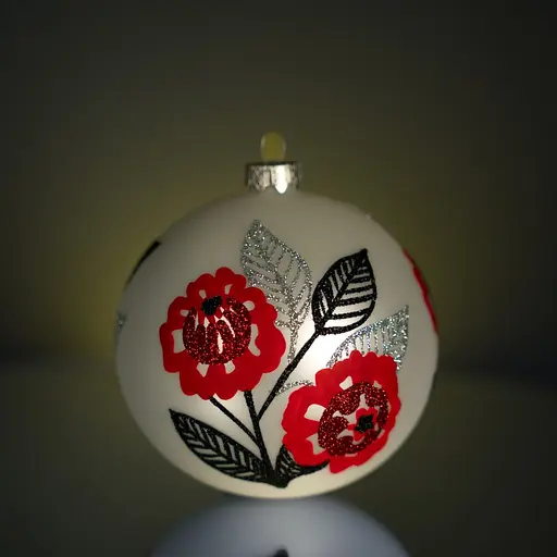 Набір ялинкових прикрас Різдвяні історії Код нації: Донеччина 3 кулі скло (4820001107142) - фото 2