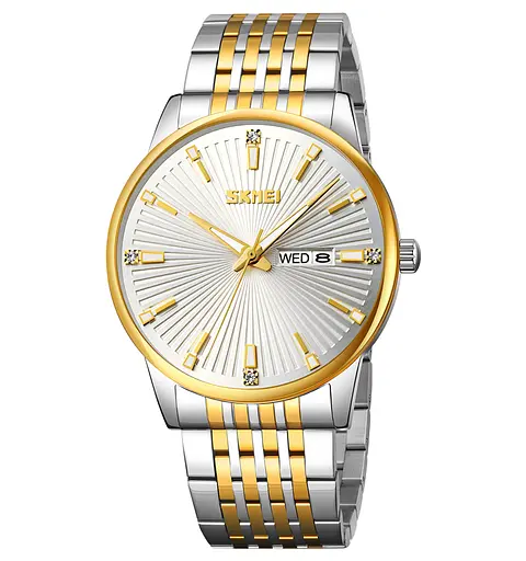 Skmei 9323TGDSI Silver/Gold-Silver