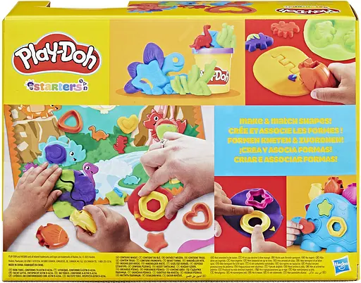  Набір маси для ліплення Hasbro Play-Doh Shapes and Colors Dino(G0491) - фото 2