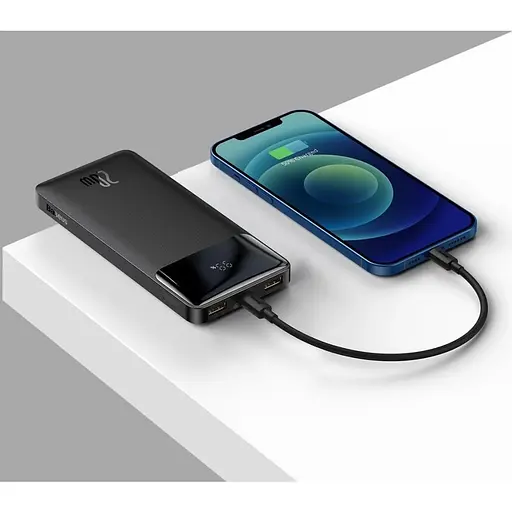 Power Bank Baseus Bipow Digital Display 10000mAh 20W Black (PPDML-L01) - фото 4