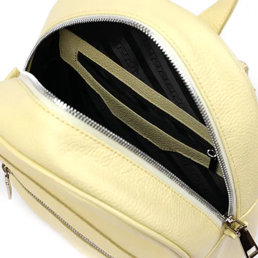 Кожаный женский рюкзак SHVIGEL 21х27,5х10 см sum0020099 - фото 4