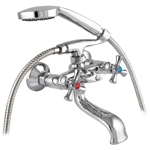 Змішувач для ванни Zerix DAK 827 ZX0011 Хром - фото 1