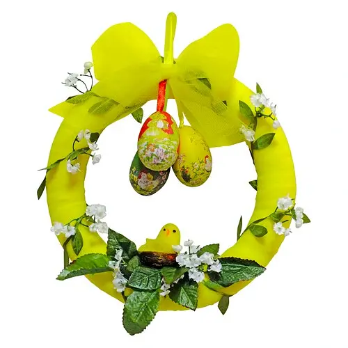 Декор пасхальный с цыплятами - фото 1