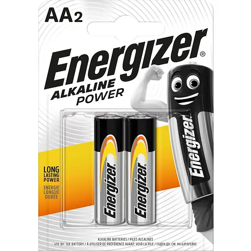 Батарейки Energizer AA Alk Power Brille 7638900297416 уп. 2 шт. 