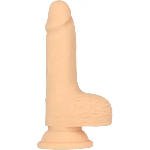 Фалоімітатор-пульсатор Naked Addiction 6.5″ Thrusting Dong With Remote, руху вперед-назад, пульт