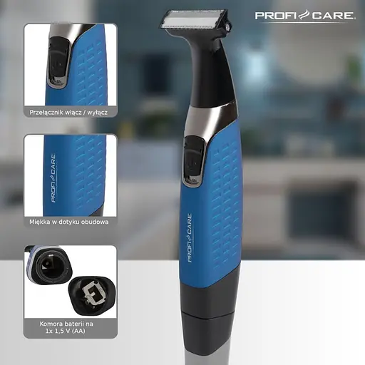 Триммер, стайлер, бритва и эпилятор для носа и ушей ProfiCare PC-BHT 3074 - фото 8