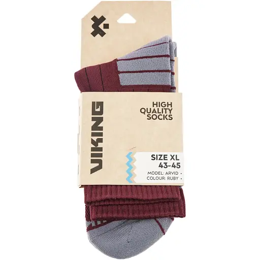 Носки Viking Fishing Arvid 2XL 46-48 Ruby - фото 2