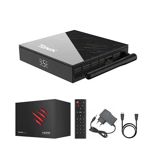Смарт ТВ приставка Tanix TX68 4/32 Гб Smart TV Box Android 14 - фото 3