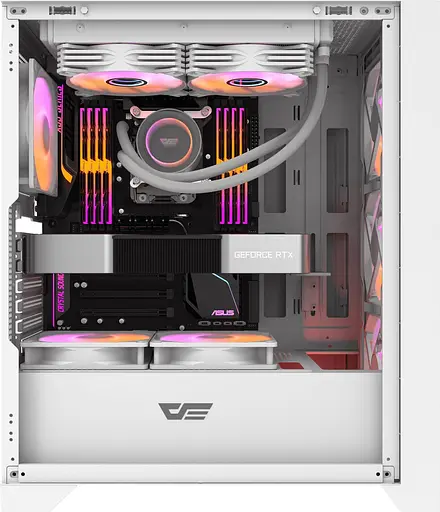 Корпус Darkflash DRX70 Mesh White (DRX70 MESH White) Без БП - фото 7