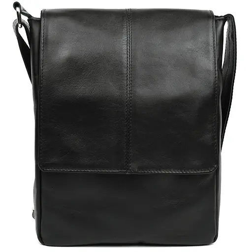 Чоловіча сумка А4 через плече із натуральної шкіри TARWA 33х26х8 см sum0028177 - фото 1