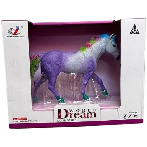 Фигурка Dino Toys Лошадь Y15 фиолетовая (Q9899-Y15) - фото 1