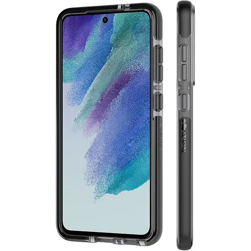 Оригинальный противоударный силиконовый чехол Tech21 Evo Check для Samsung Galaxy S21 FE Black T21-9080 - фото 7