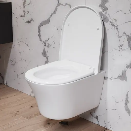 Унитаз подвесной AM.PM Tender безободковый с сиденьем Soft Close (C45A1700SC) - фото 3