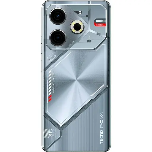 Смартфон Tecno POVA 6 Neo LI6 8/128GB Starry Silver 4894947023620 - фото 6