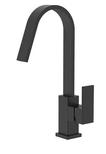 Змішувач для кухні Imprese Karlov black matt f03407610AA Чорний матовий - фото 1