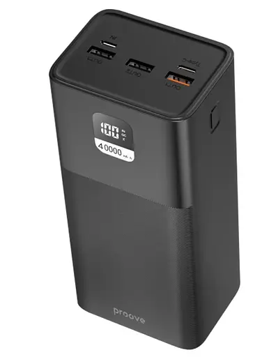 Павербанк Proove Giant Lite Black 40 000 mAh / 22.5 Вт (PBGI20312201) - фото 2