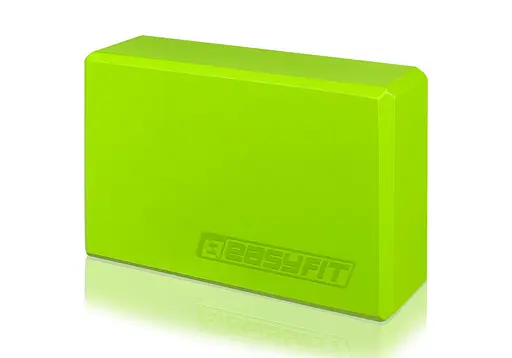 Блок для йоги EasyFit EVA Салатовый (EF-1818-GN) - фото 1