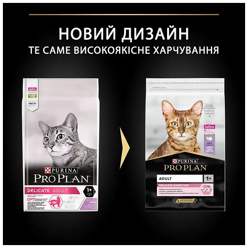 Сухой корм для кошек Purina Pro Plan Delicate Turkey со вкусом индейки 10 кг (7613033566509) - фото 9