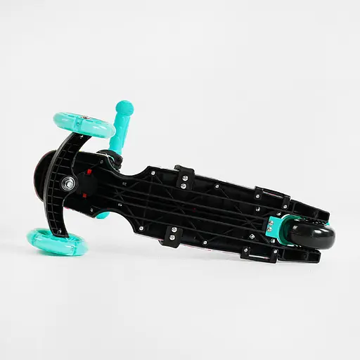 Самокат 5 в 1 Best Scooter 54х14х63-72 см Різнобарвний 000231709 - фото 4