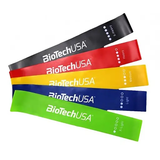 Набор тренировочных резинок BiotechUSA Fitness Resistance Band Set 5 шт.  