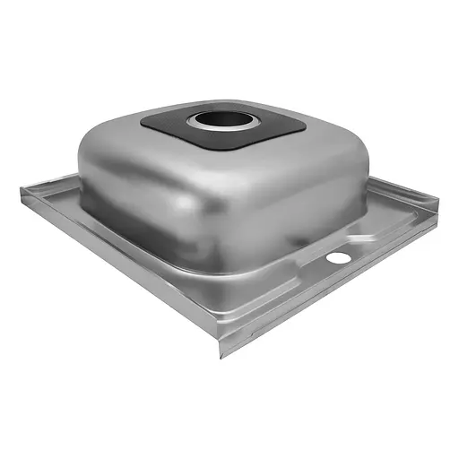 Кухонная мойка Kroner KRP Satin - 5050 (0,6 мм) (CV022819) - фото 3