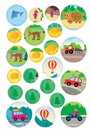 Великі наліпки для малят. Стрімкий літачок - фото 4