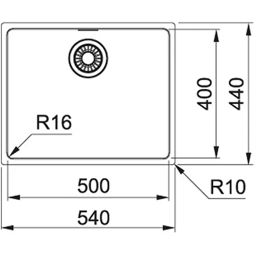Кухонная мойка Franke MRX 110-50 122.0598.741 - фото 3