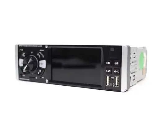 Автомагнітола 1 DIN CML-PLAY 4051 FM ВТ USB microSD AUX екран 4 дюйми пульт ДК Чорний  автомобільний програвач - фото 4