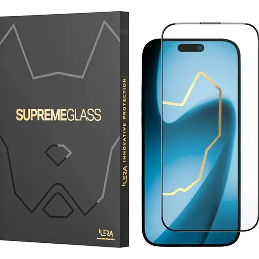 Захисне скло iLera DeLuxe Original Glass 2.0 для Apple iPhone 17 Pro Max (ILFCDL17PrMx) [144435]