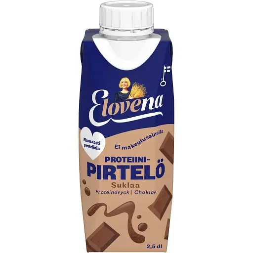 Протеиновый коктейль Elovena с мятой и шоколадом без глютена 250 мл