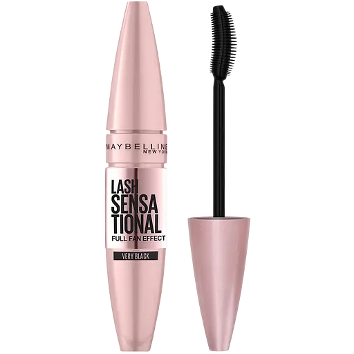 Набір: міцелярний лосьйон Bioderma Sensibio Н2О 500 мл + туш для вій Maybelline New York Lash Sensational чорний 9.5 мл - фото 3