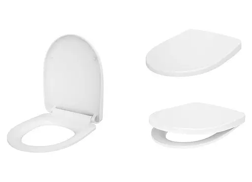 Унітаз підвісний CET A29 Cersanit Moduo CleanOn з дюропластовим Slim Wrap сидінням SoftClose+QuickRelease 30412 - фото 4