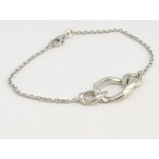 Срібний браслет Qvaliz. 905-PL129 17,5 - фото 2